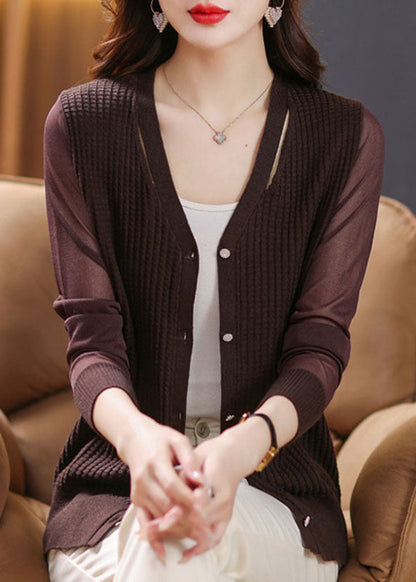 Classic Vintage Cardigan with a Flattering Fit