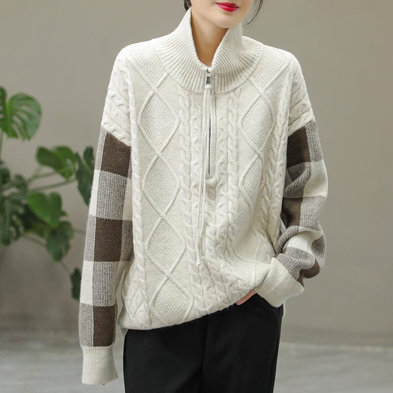 Beautifully Finished Sweater in a Timeless Design