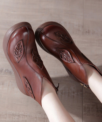 Classic Orthopedic Boots with Timeless Style