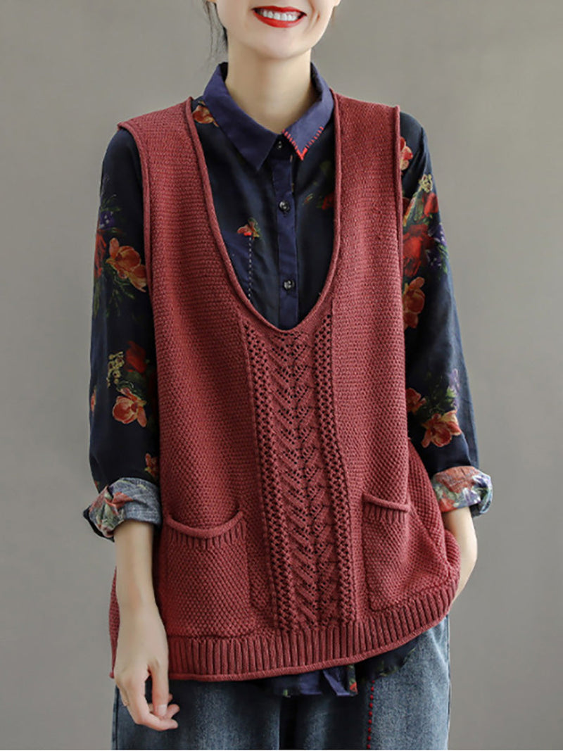 Classic Vintage Sweater with a Flattering Fit