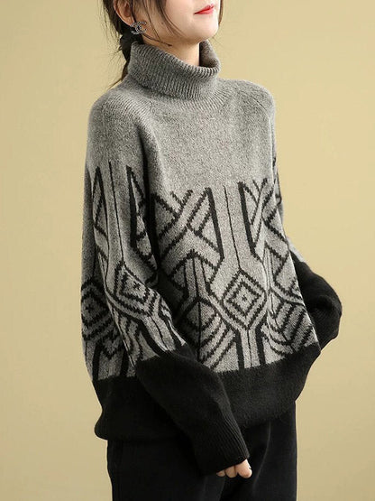 Vintage Inspired Sweater with a Contemporary Edge