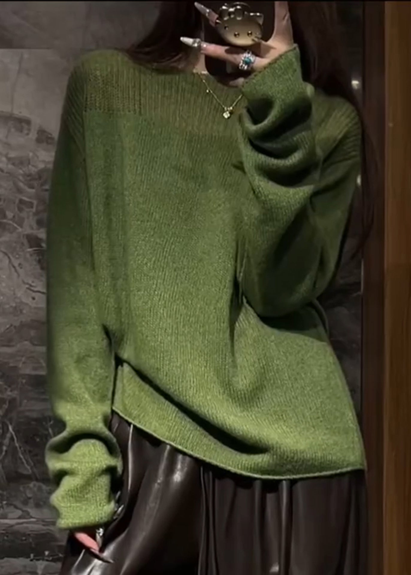 Vintage Inspired Sweater with a Contemporary Edge