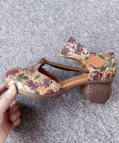 Vintage Inspired Orthopedic Sandals