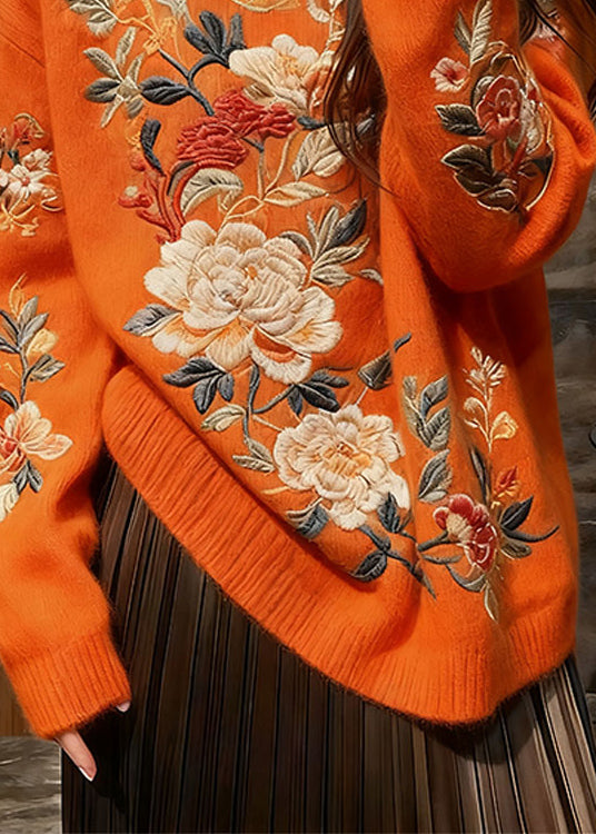 Vintage Inspired Sweater with a Contemporary Edge