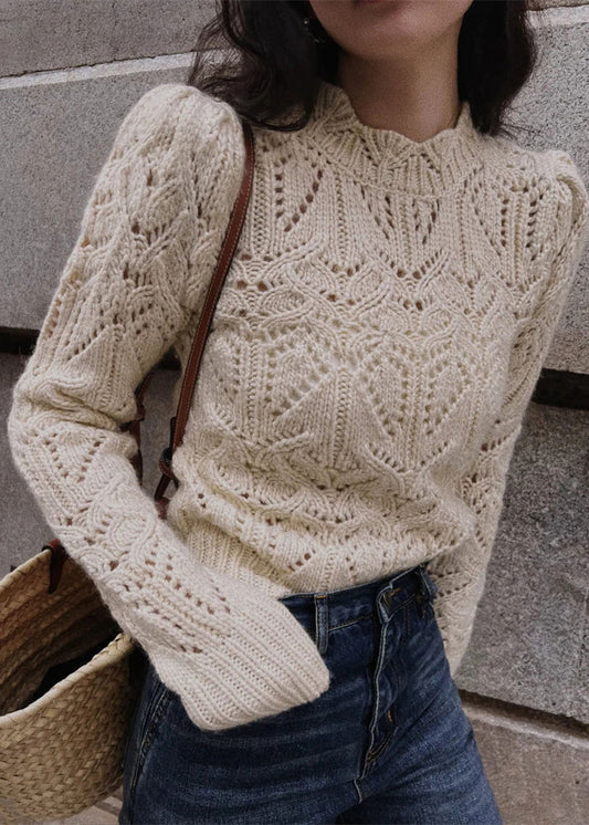 Classic Vintage Sweater with a Flattering Fit
