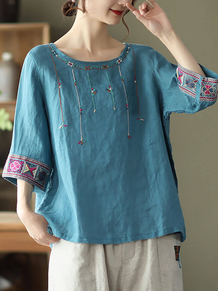 A Vintage Style T-Shirt with Delicate Timeless Details