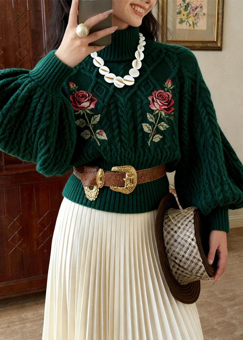 Vintage Inspired Sweater with a Contemporary Edge