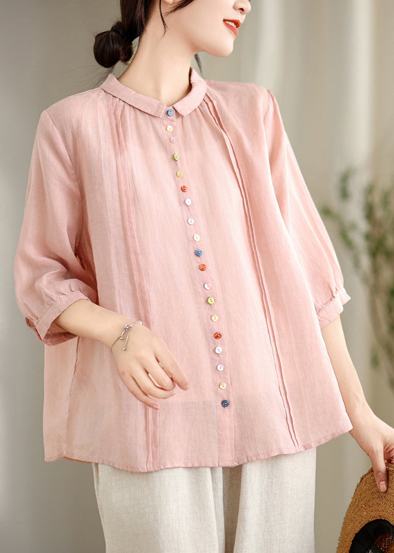 A Vintage Style Shirt with Delicate Timeless Details