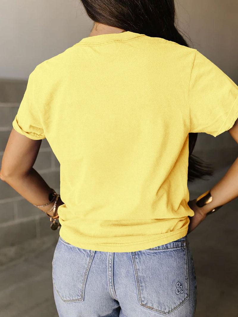 Well Tailored T-Shirt with a Graceful Silhouette