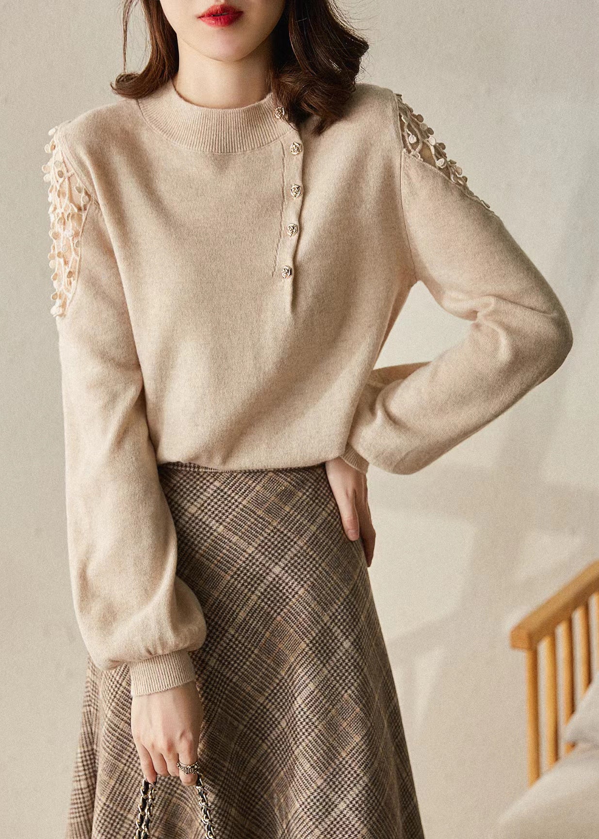 Elegantly Styled Sweater for Everyday Wear