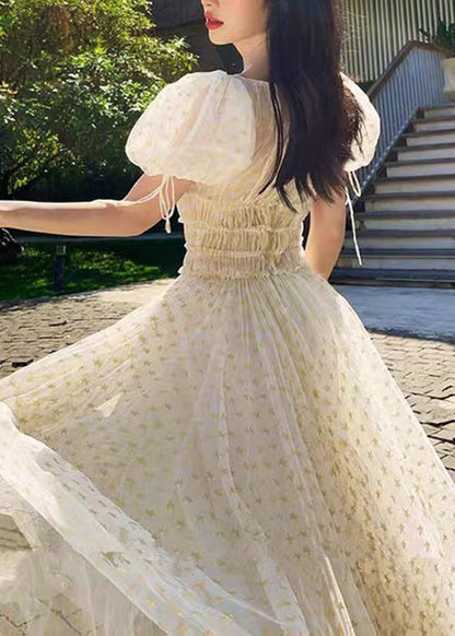 A Vintage Style Dress with Delicate Timeless Details