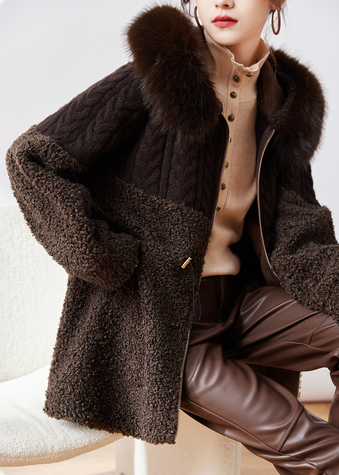 Vintage Inspired Coat with a Contemporary Edge