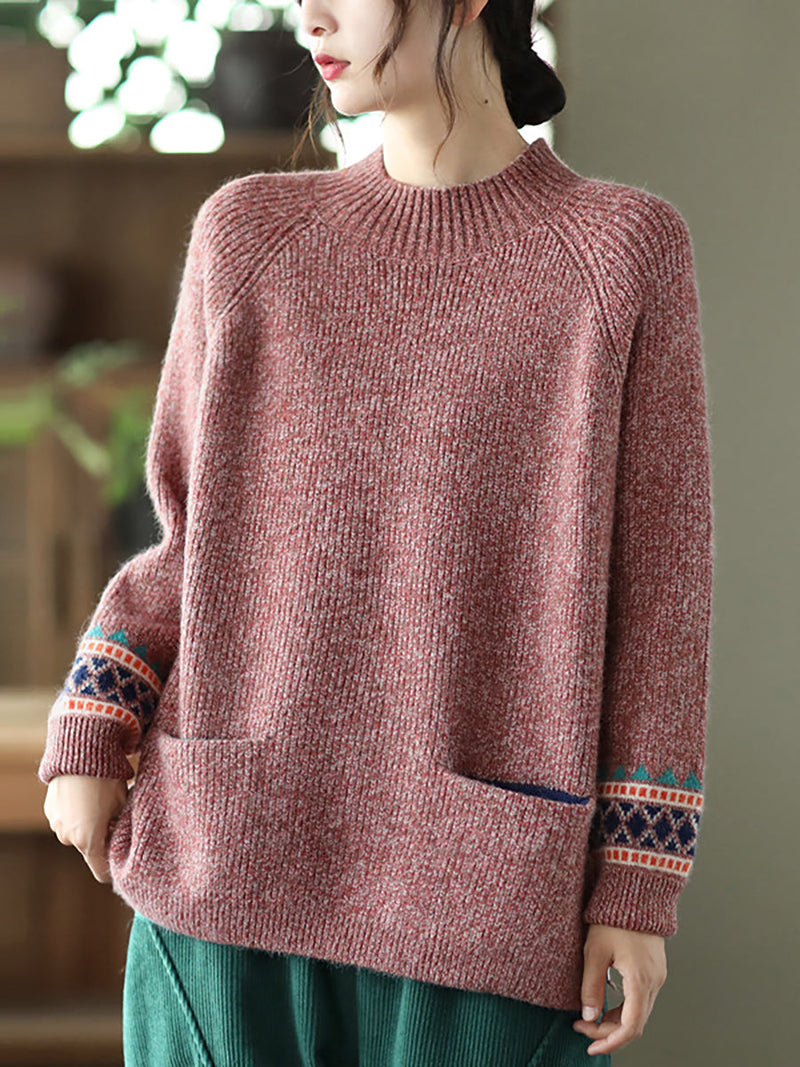 Beautifully Finished Sweater in a Timeless Design