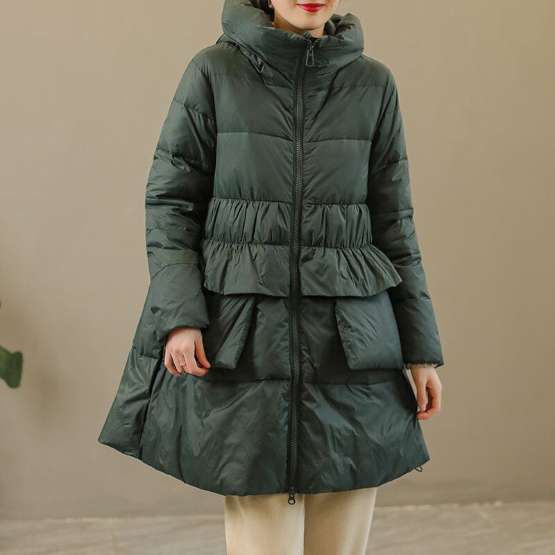 A Vintage Style Coat with Delicate Timeless Details