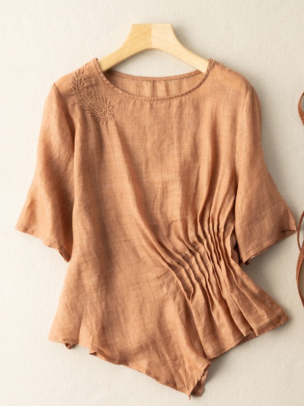 A Vintage Style Top with Delicate Timeless Details