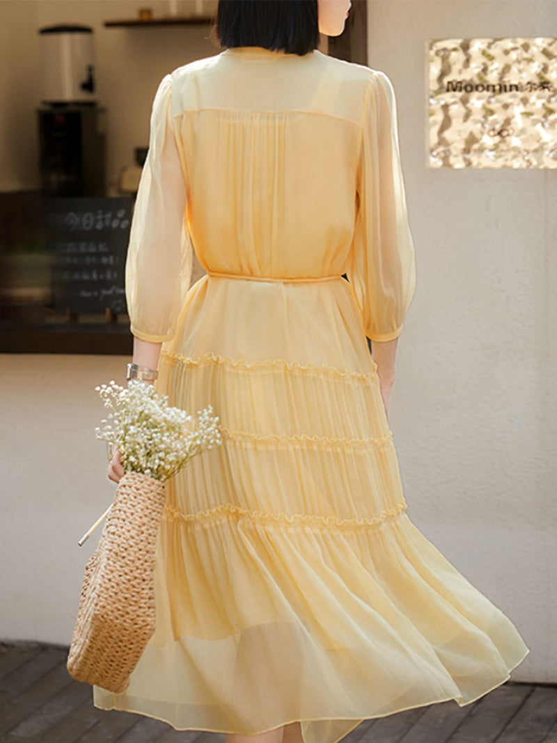 Elegantly Styled Dress for Everyday Wear
