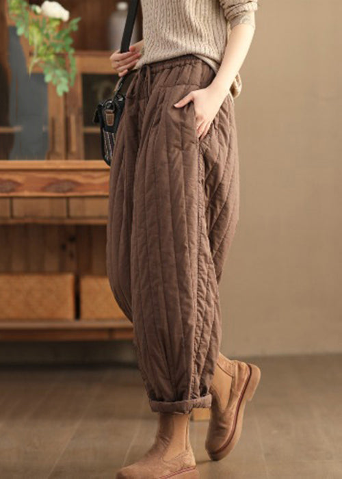 A Vintage Style Pants with Delicate Timeless Details