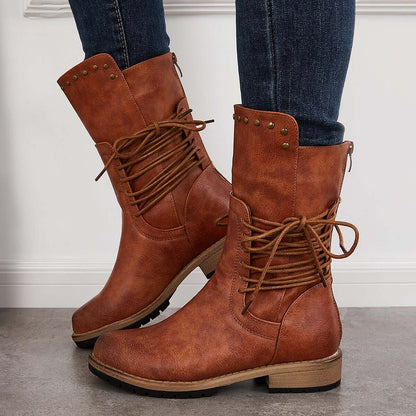 Vintage Inspired Orthopedic Boots