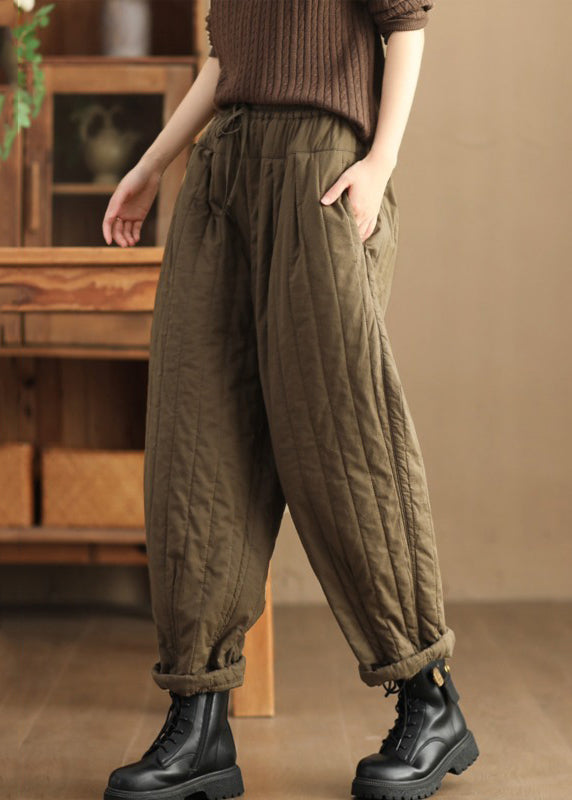 A Vintage Style Pants with Delicate Timeless Details