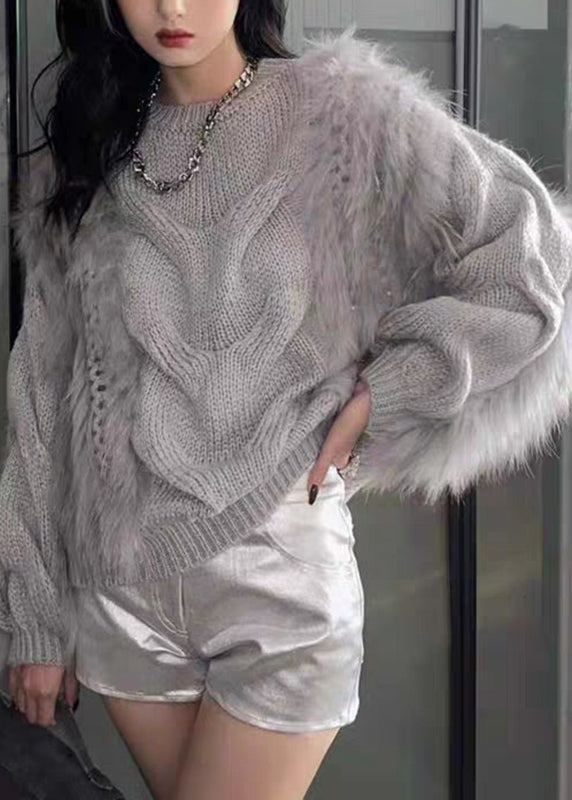 Vintage Inspired Sweater with a Contemporary Edge