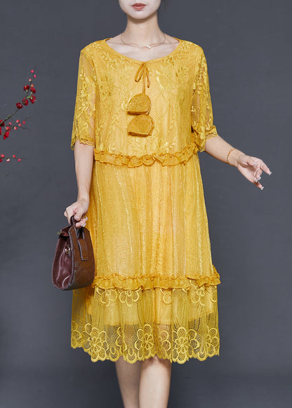 A Vintage Style Dress with Delicate Timeless Details