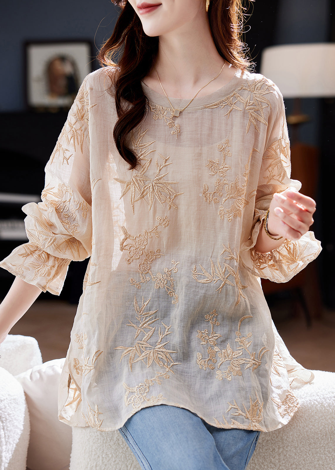 Vintage Inspired Top with a Contemporary Edge