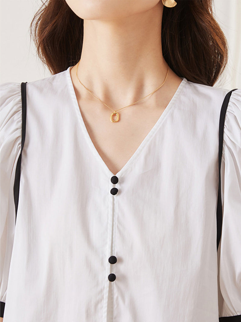 Vintage Inspired Top with a Contemporary Edge