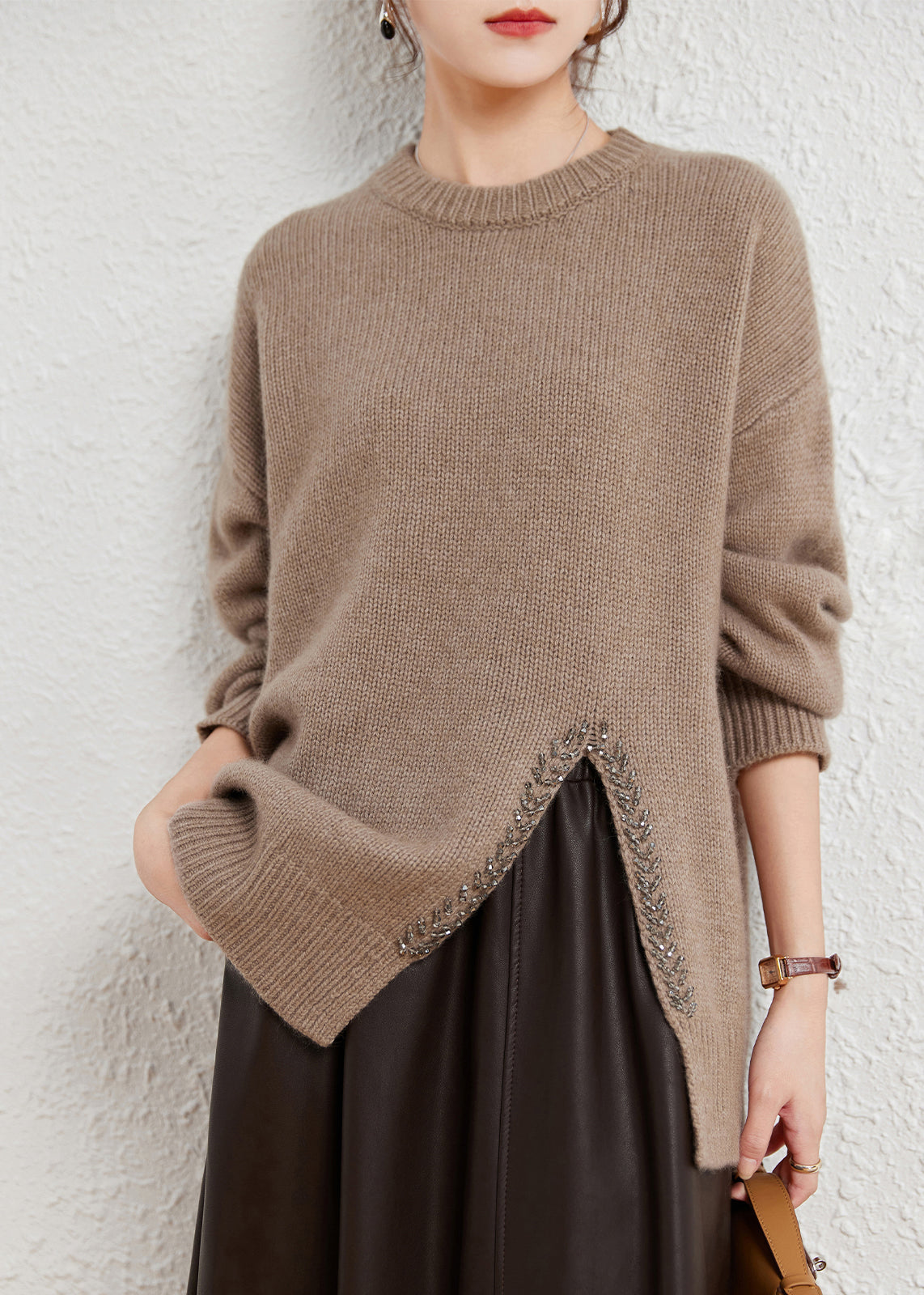Vintage Inspired Sweater with a Contemporary Edge