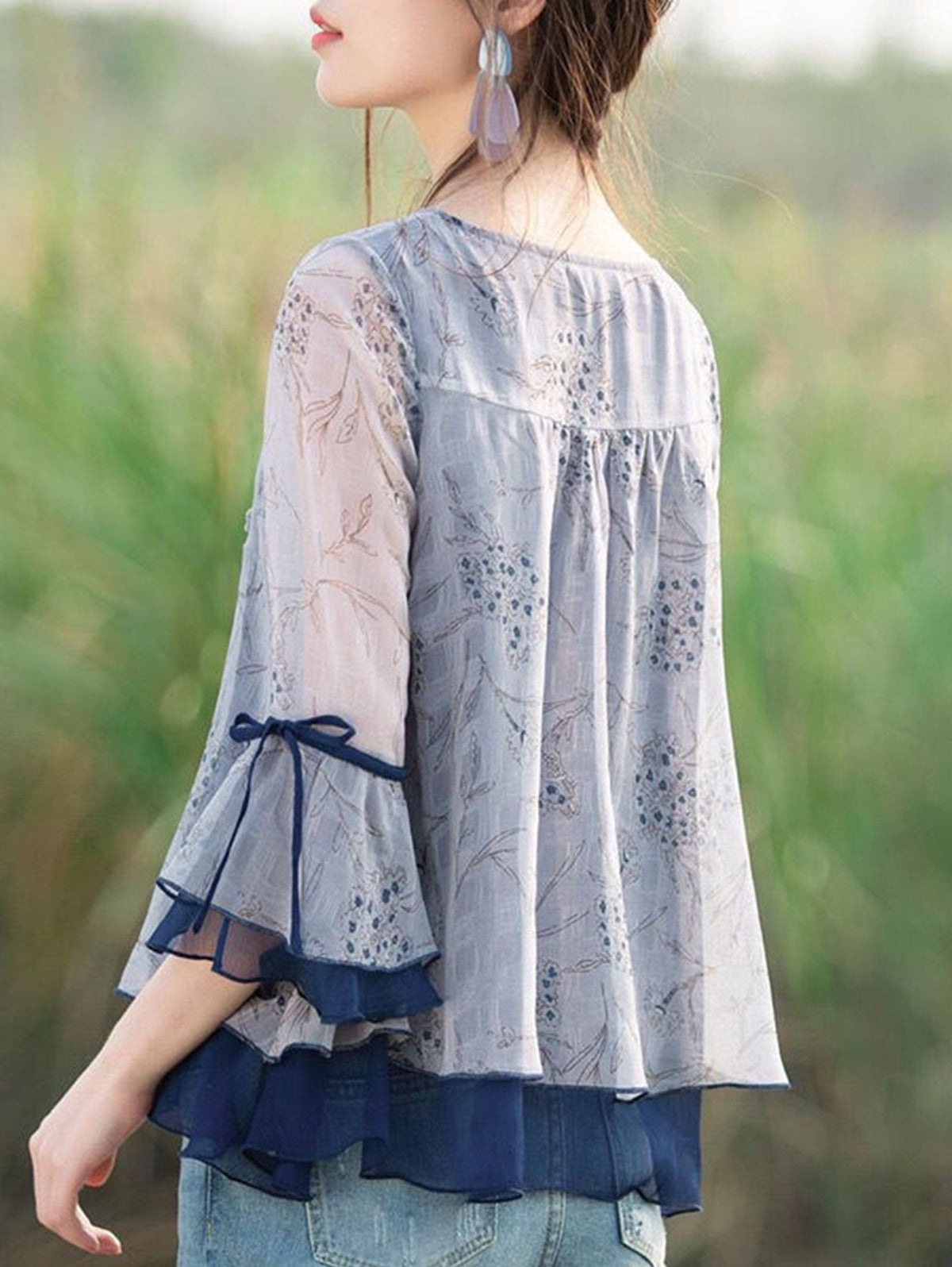 Vintage Inspired Top with a Contemporary Edge