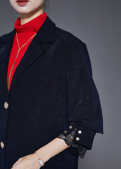 A Vintage Style Coat with Delicate Timeless Details