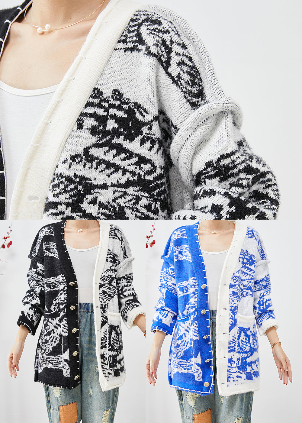 Beautifully Finished Cardigan in a Timeless Design