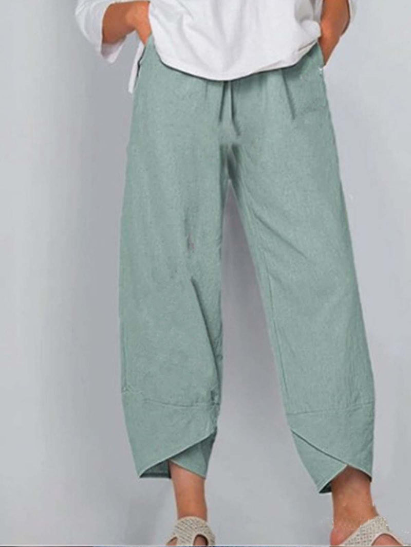 A Vintage Style Pants with Delicate Timeless Details