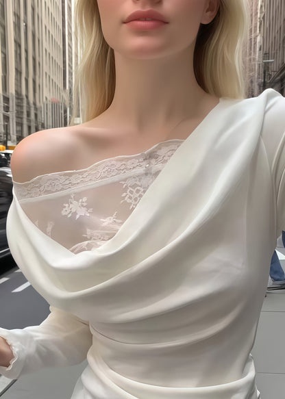 Well Tailored Top with a Graceful Silhouette