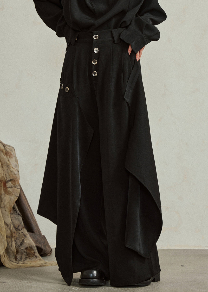A Vintage Style Pants with Delicate Timeless Details