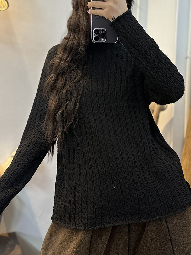Classic Vintage Sweater with a Flattering Fit