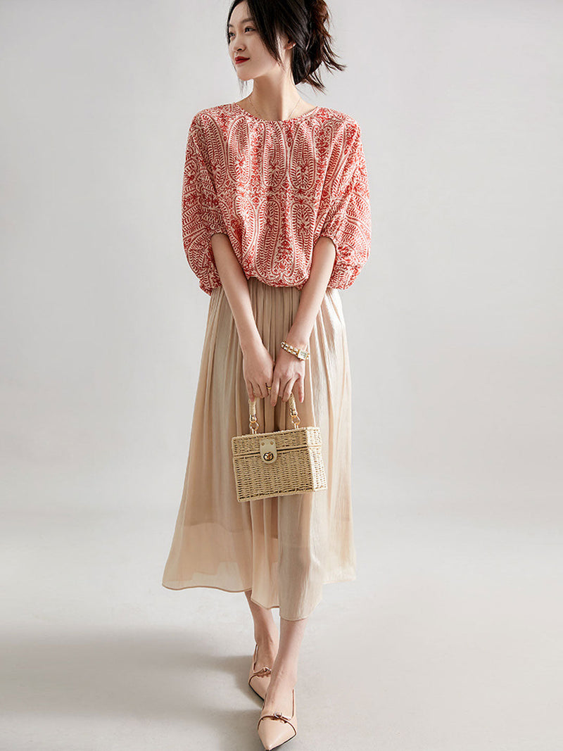 Beautifully Balanced Blouse with Timeless Character