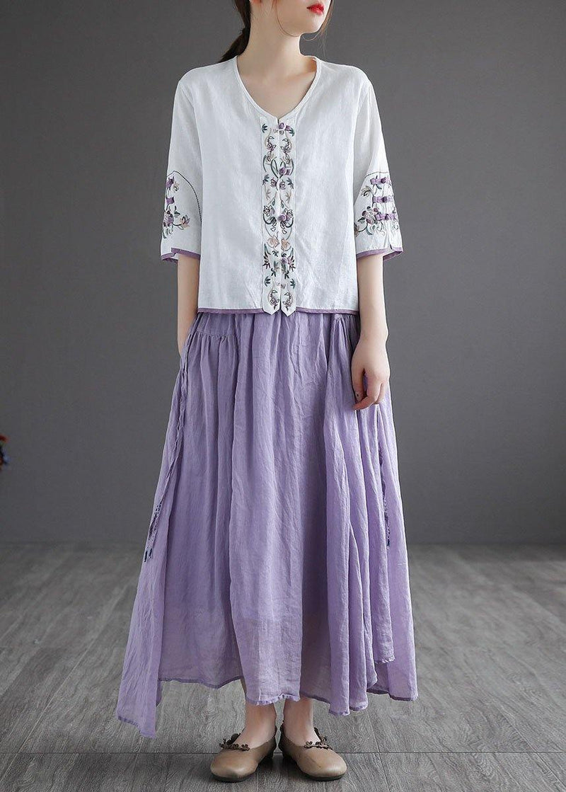 A Vintage Style Shirt with Delicate Timeless Details