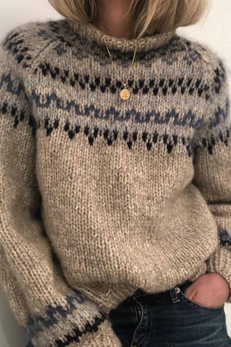 Beautifully Balanced Sweater with Timeless Character