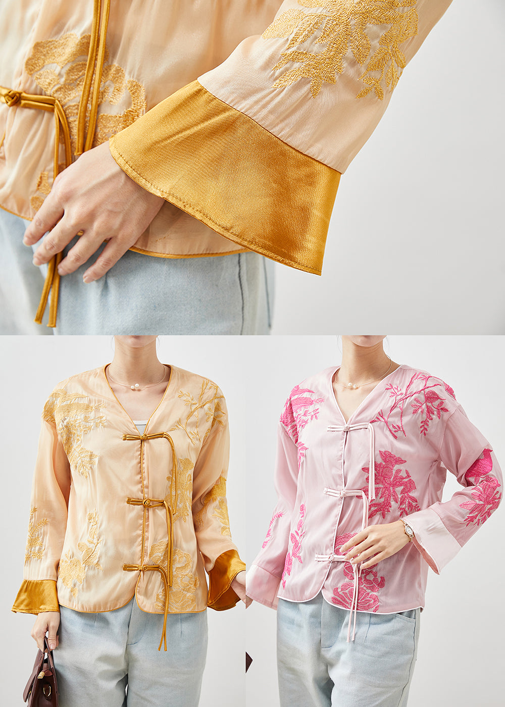 Classic Vintage Blouse with a Flattering Fit