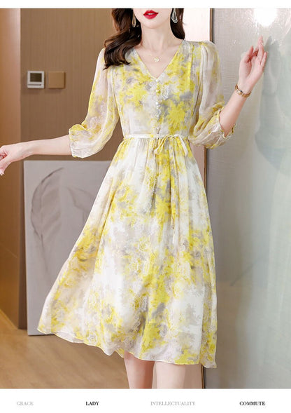 A Vintage Style Dress with Delicate Timeless Details