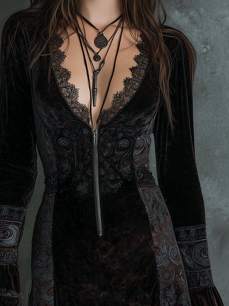 Classic Vintage Dress with a Flattering Fit
