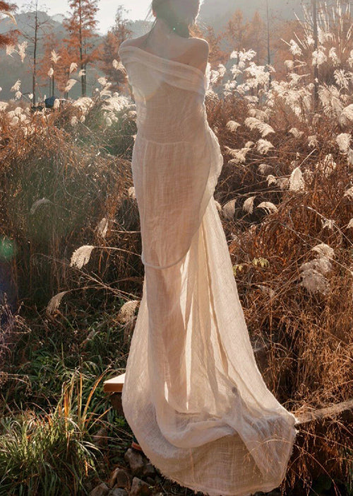 A Vintage Style Dress with Delicate Timeless Details