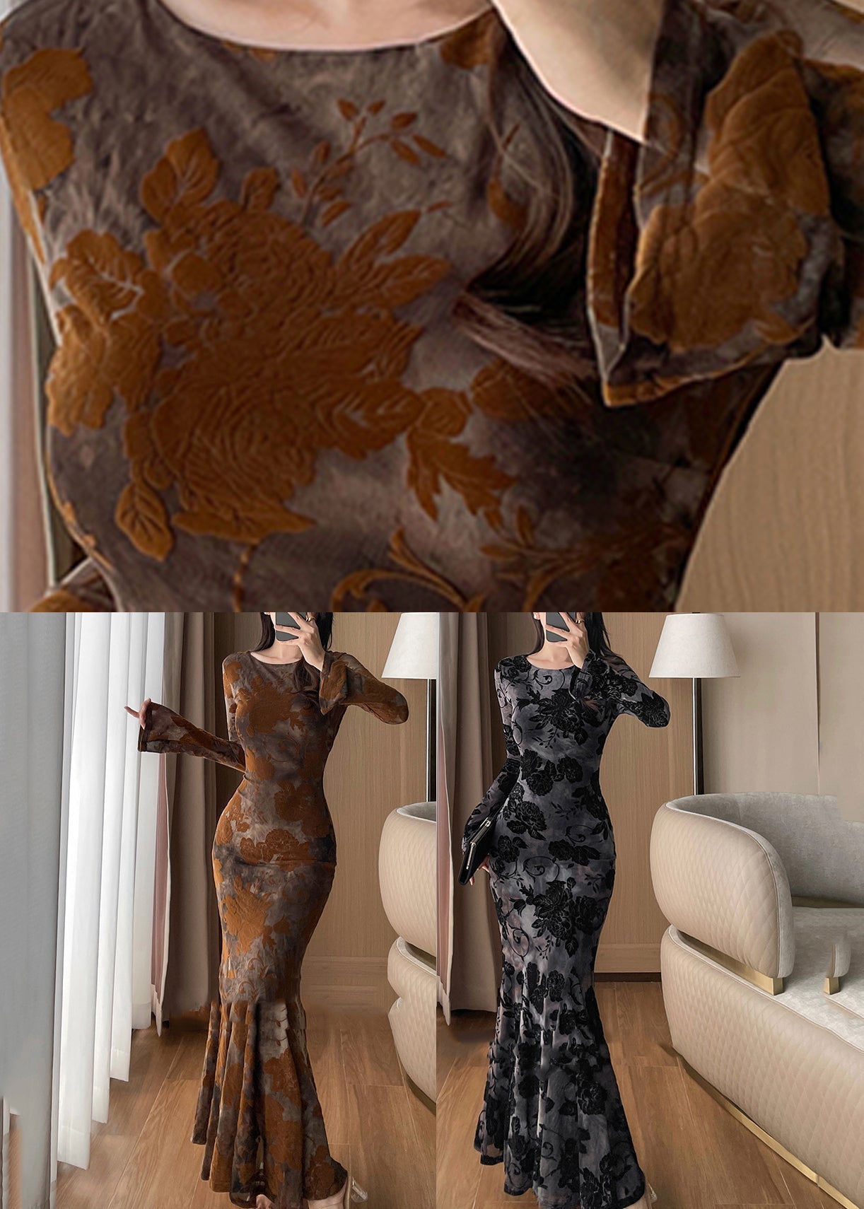 A Vintage Style Dress with Delicate Timeless Details