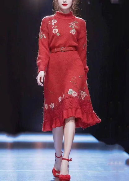 A Vintage Style Sweater with Delicate Timeless Details