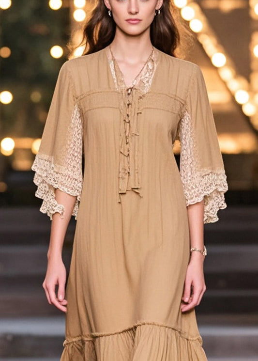 A Vintage Style Dress with Delicate Timeless Details