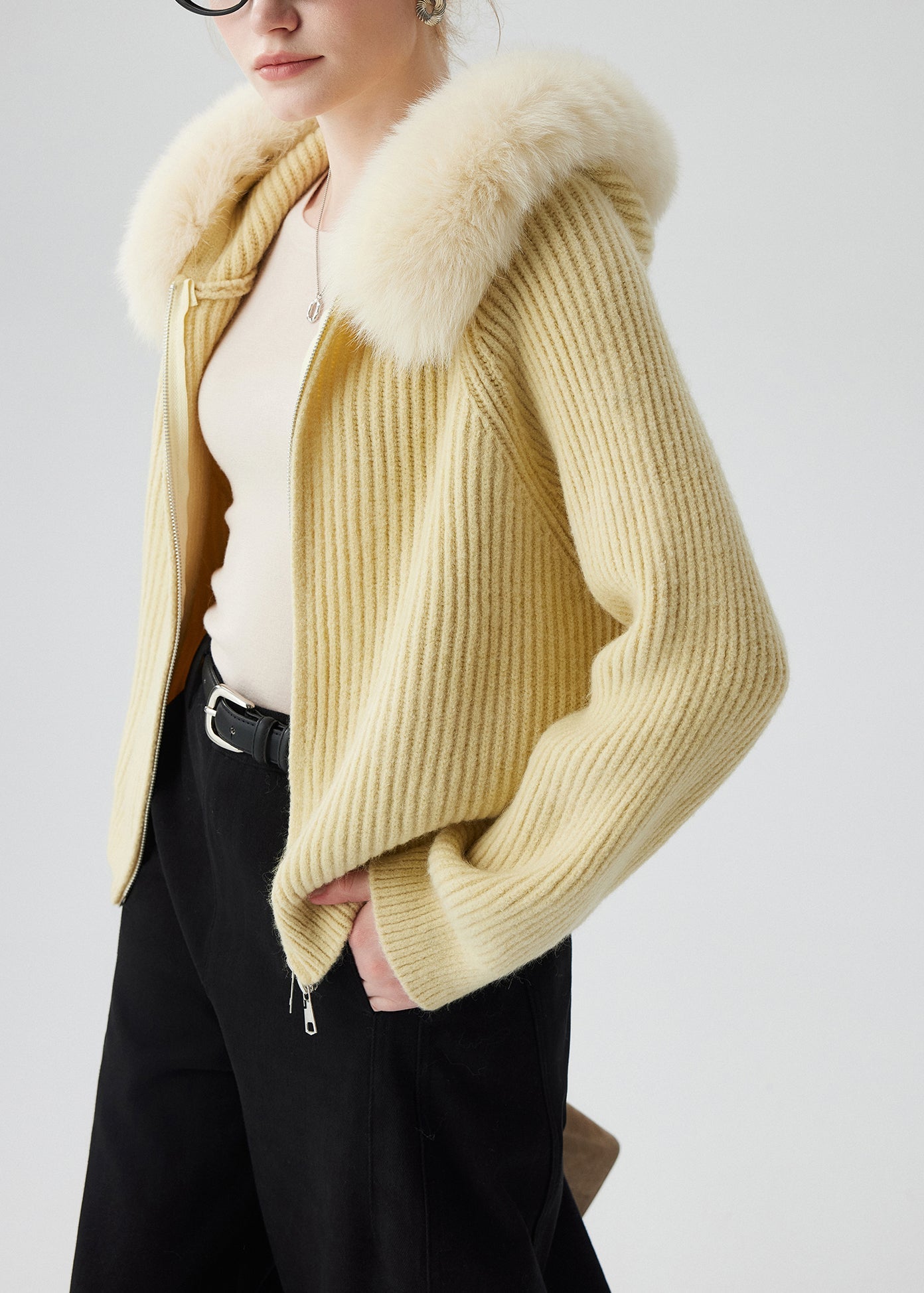 Vintage Inspired Cardigan with a Contemporary Edge