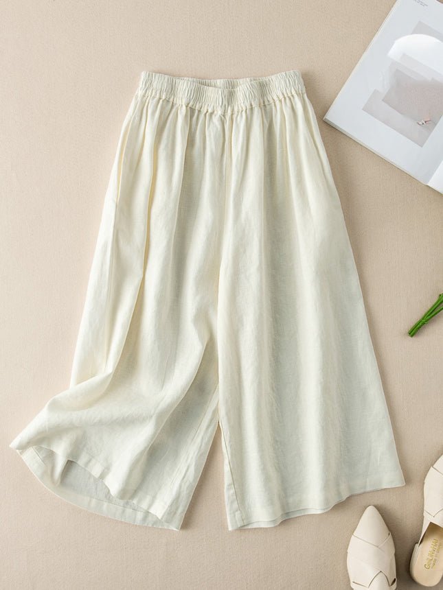 A Vintage Style Pants with Delicate Timeless Details