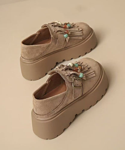 Chic Orthopedic Flats with Unique Design