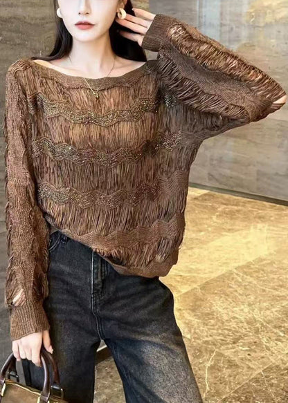 Gracefully Styled Sweater for Any Occasion