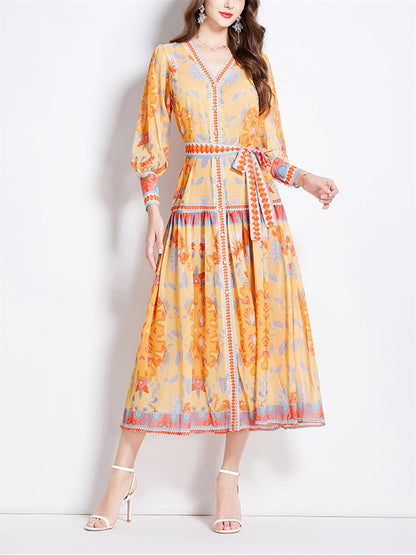 A Vintage Style Dress with Delicate Timeless Details